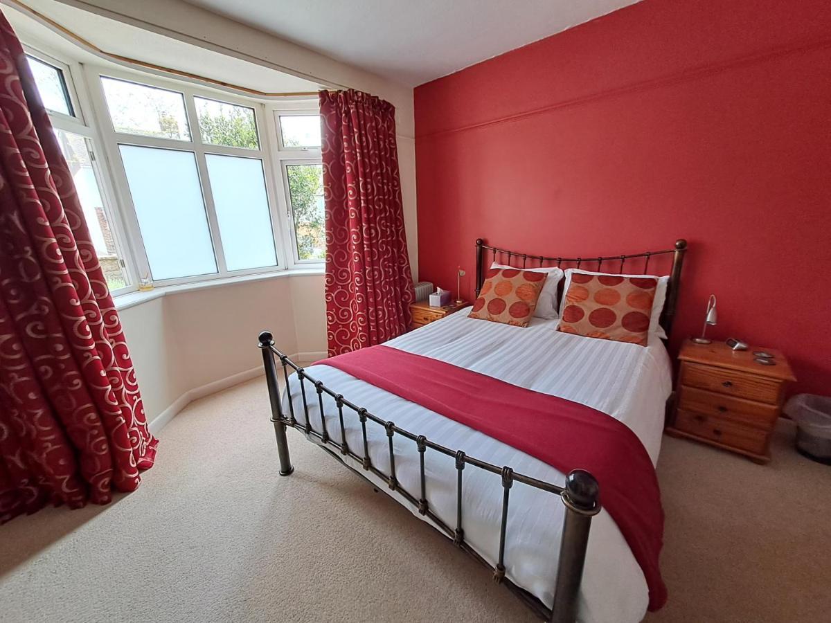 Ferienwohnung Quiet Comfortable Patcham Studio Free Parking Hallway Shared With Host Hove Exterior foto